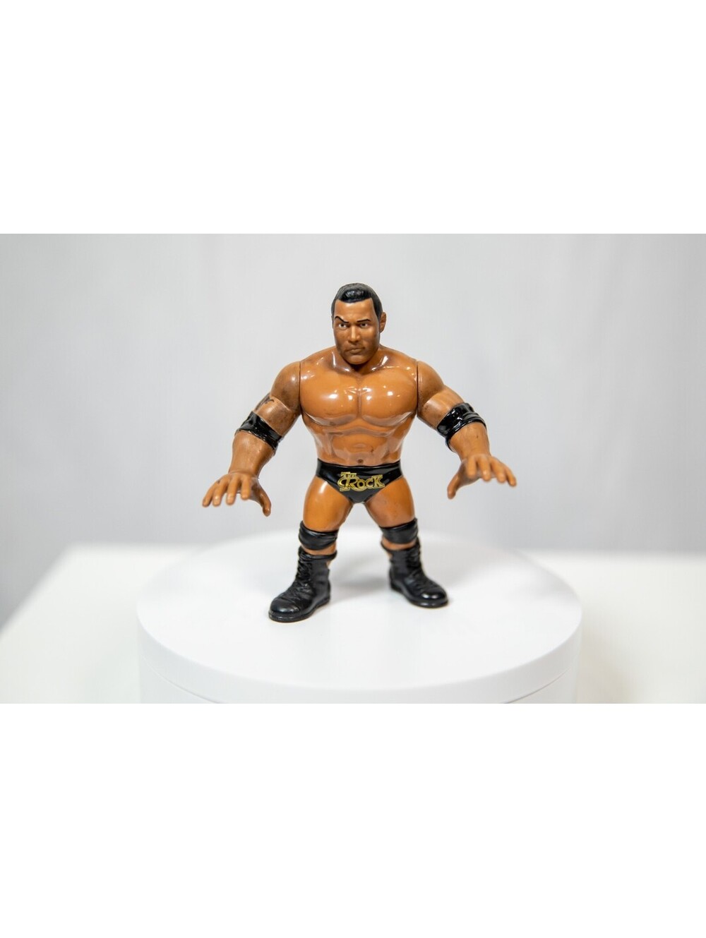 2017 Mattel WWE Retro The Rock Wrestler Series 2 Action Figure
